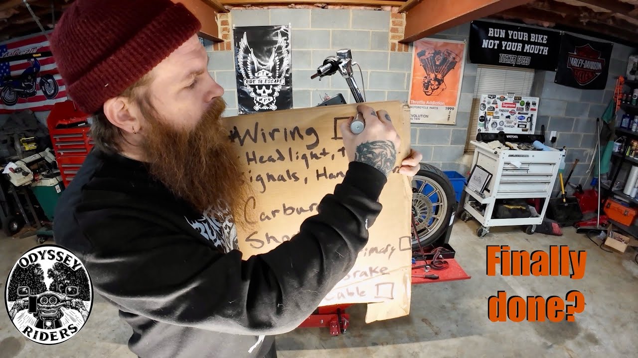 Build Series Episode 4: Wiring pt. 3 on the 2002 Harley Davidson Dyna