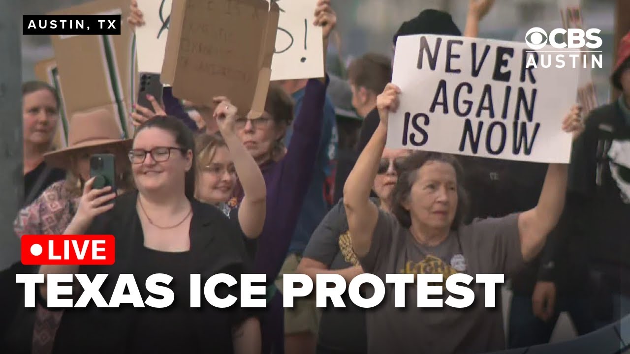 WATCH LIVE: Central Austin ICE protest