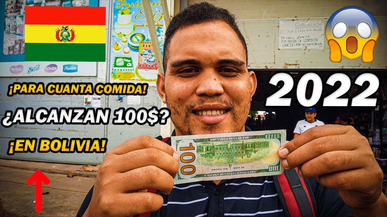 ➜QUE ¿PODEMOS Comprar? con 100$ Dolares en un MERCADO Boliviano 🇧🇴 2022😱