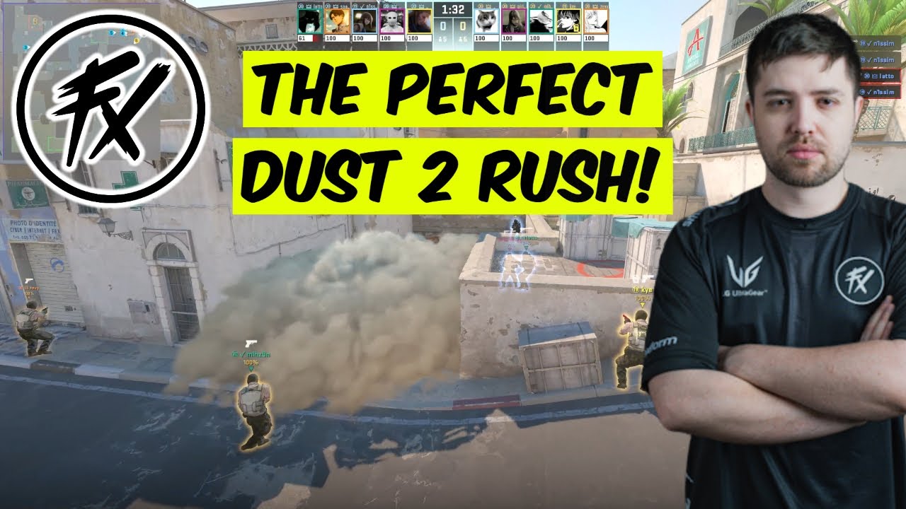 Fluxo's PERFECT Dust 2 Pistol Rush Strategy &ndash; Easy Rounds!
