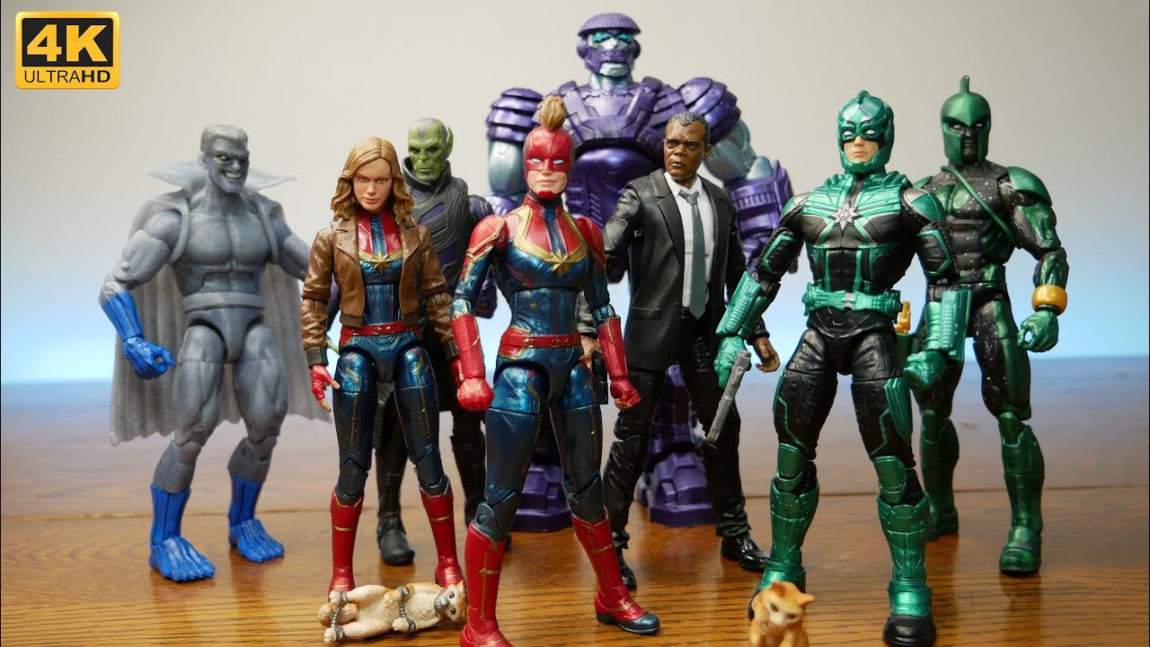 Unboxing: Marvel Legends Captain Marvel Wave (Kree Sentry BAF)