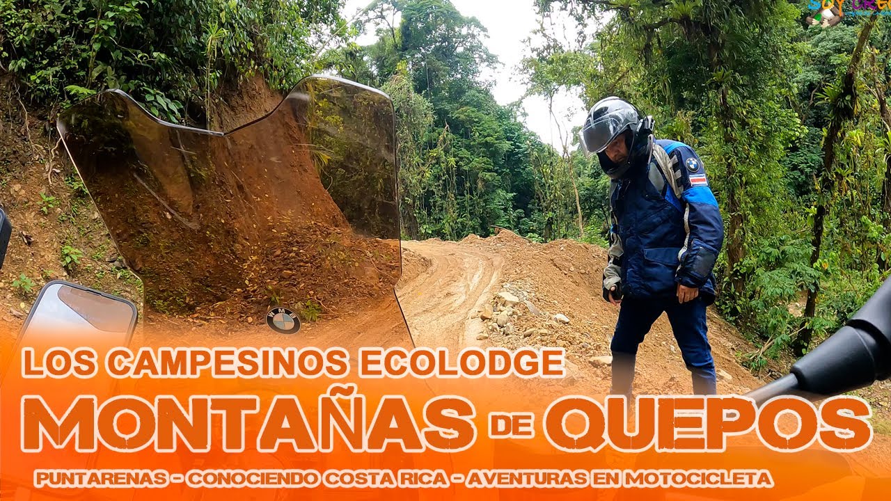 Por las montañas de Quepos impresionante, Los Campesinos Ecolodge. Capítulo 50–Conociendo Costa Rica
