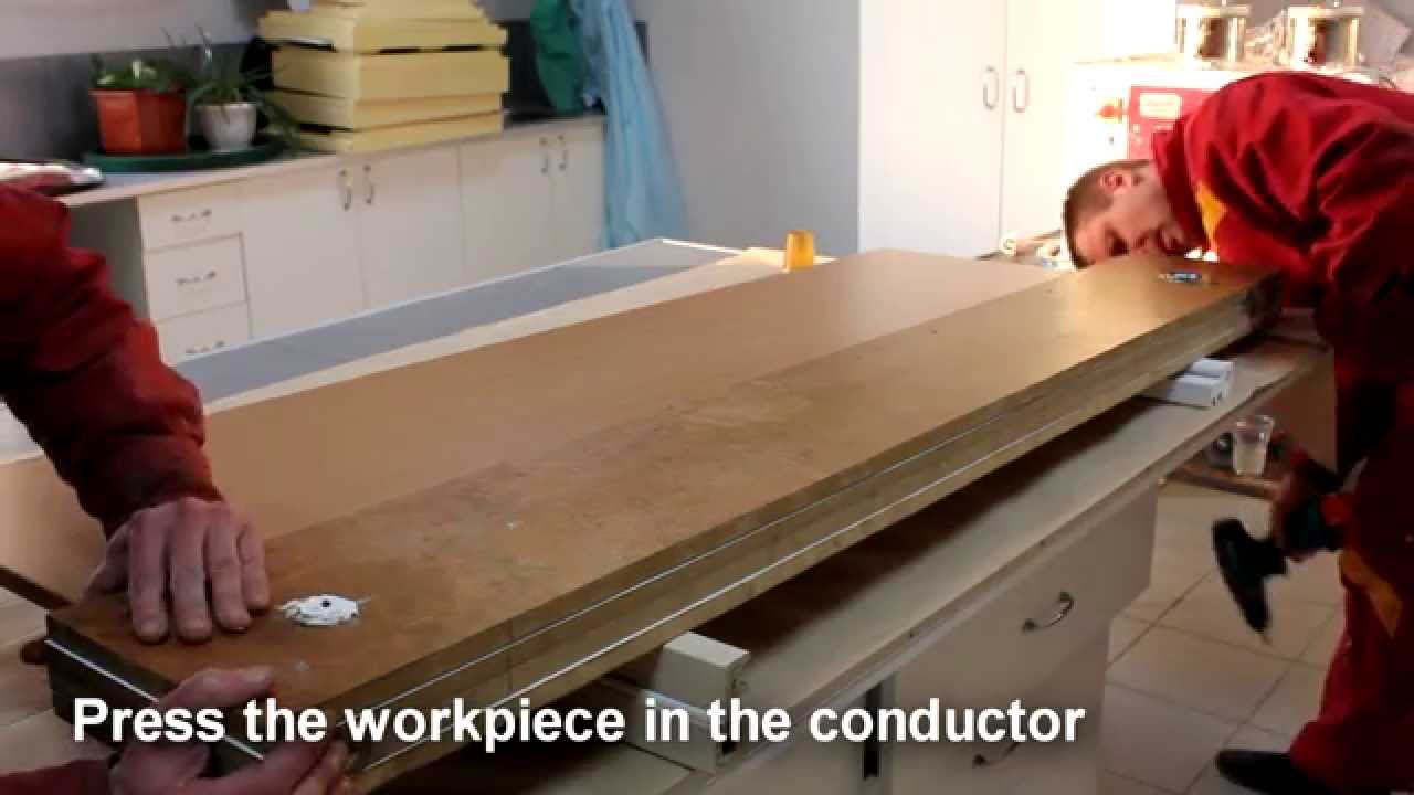 Production of furniture edge from Kromkolast 1