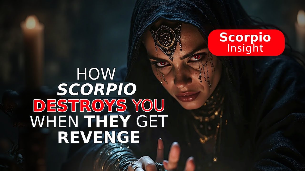 How SCORPIO ♏️ DESTROYS 🏴 ☠️ you when they get REVENGE 💀
