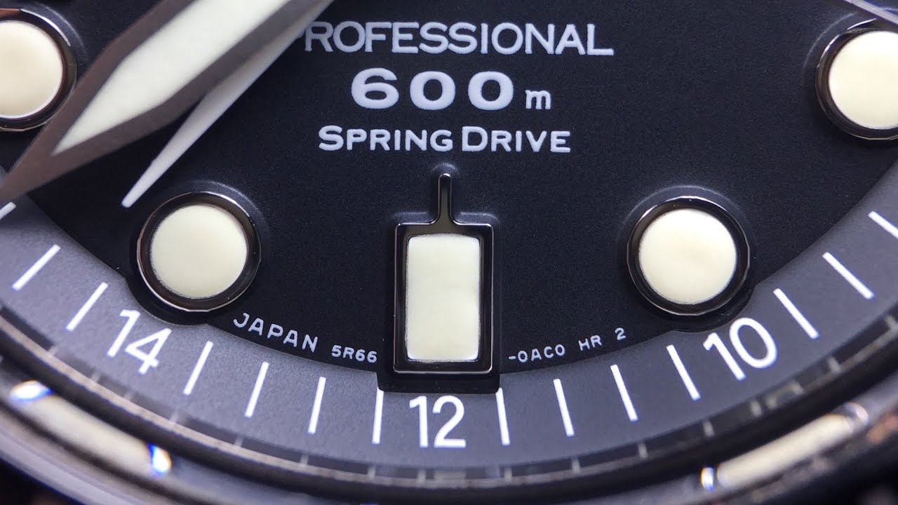Долгосрочный обзор часов Seiko SBDB001 Spring Drive 600m