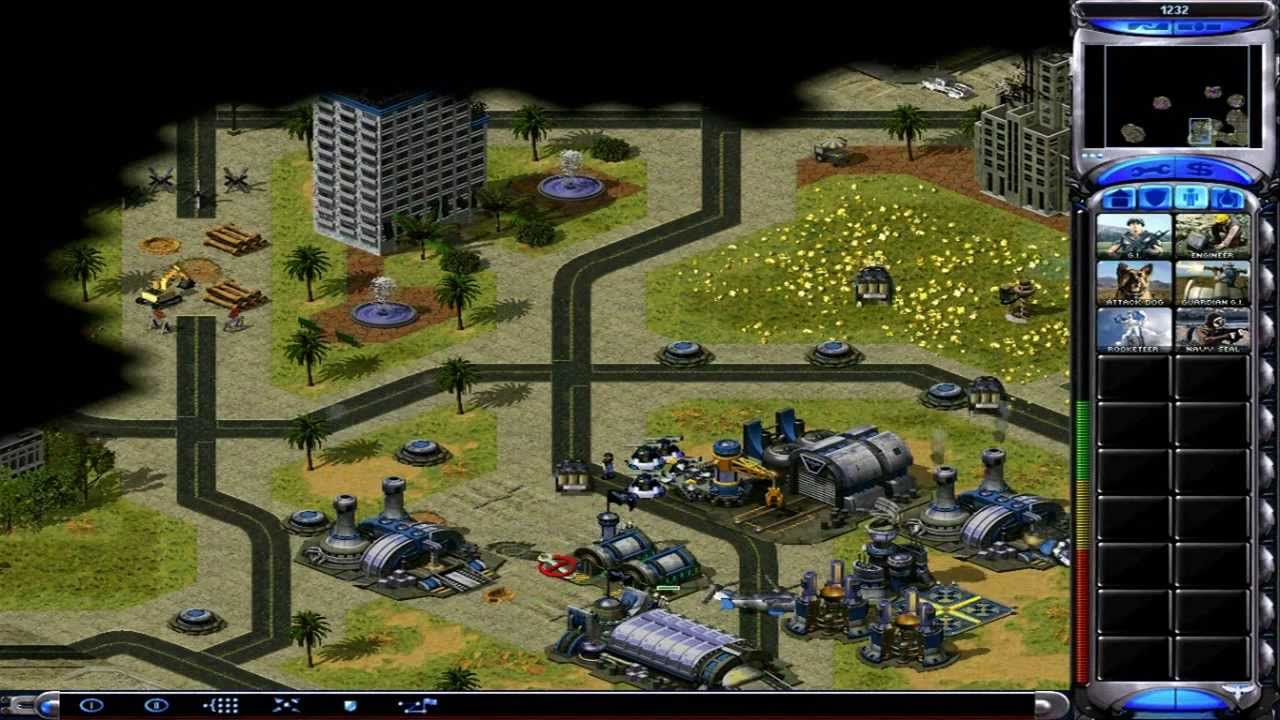 Command & Conquer Red Alert 2: Yuri's Revenge Hard - Allied Campaign - Hollywood And Vain 1/1