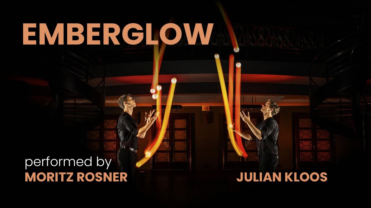 Emberglow - LED-Ball juggling act | Fusion Showteam