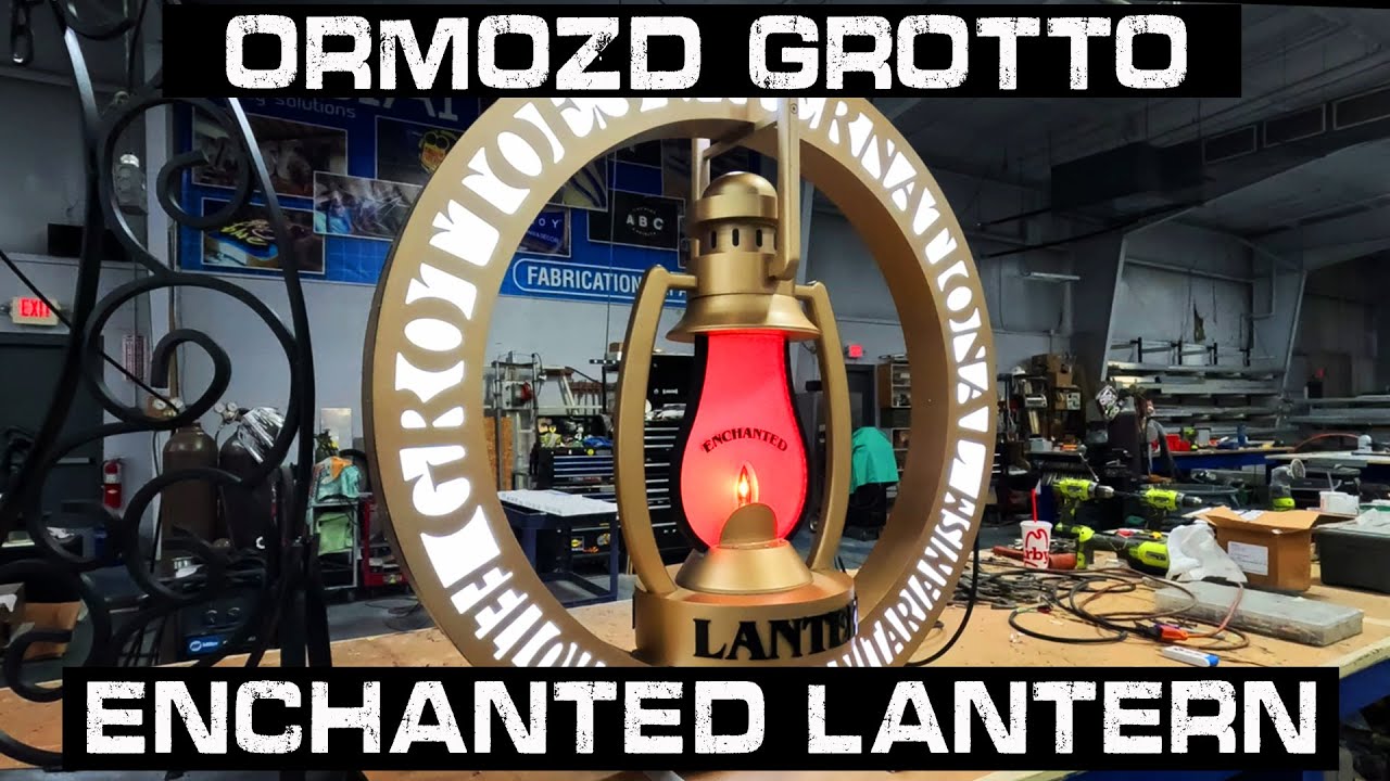 ORMAZD GROTTO Enchanted Lantern Sign