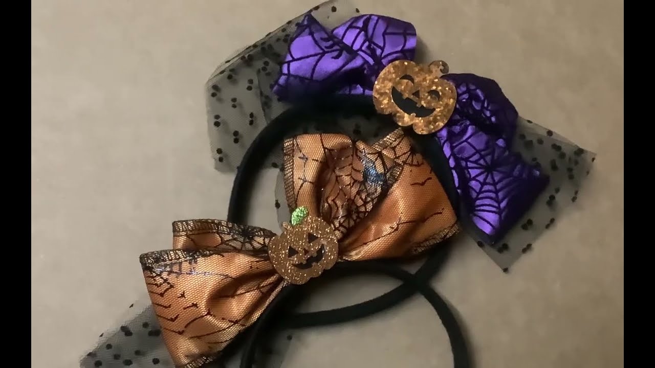 Fun Halloween Spiderweb Glitter Headbands (Amazon Vine)
