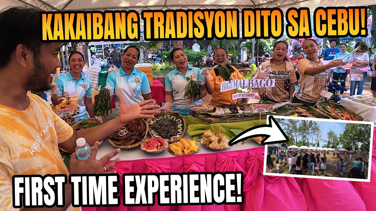 Kakaibang Tradisyon Dito Sa Cebu Ngayon Lang Po Namin Na Experience! Hindi Lang Buong Barangay!