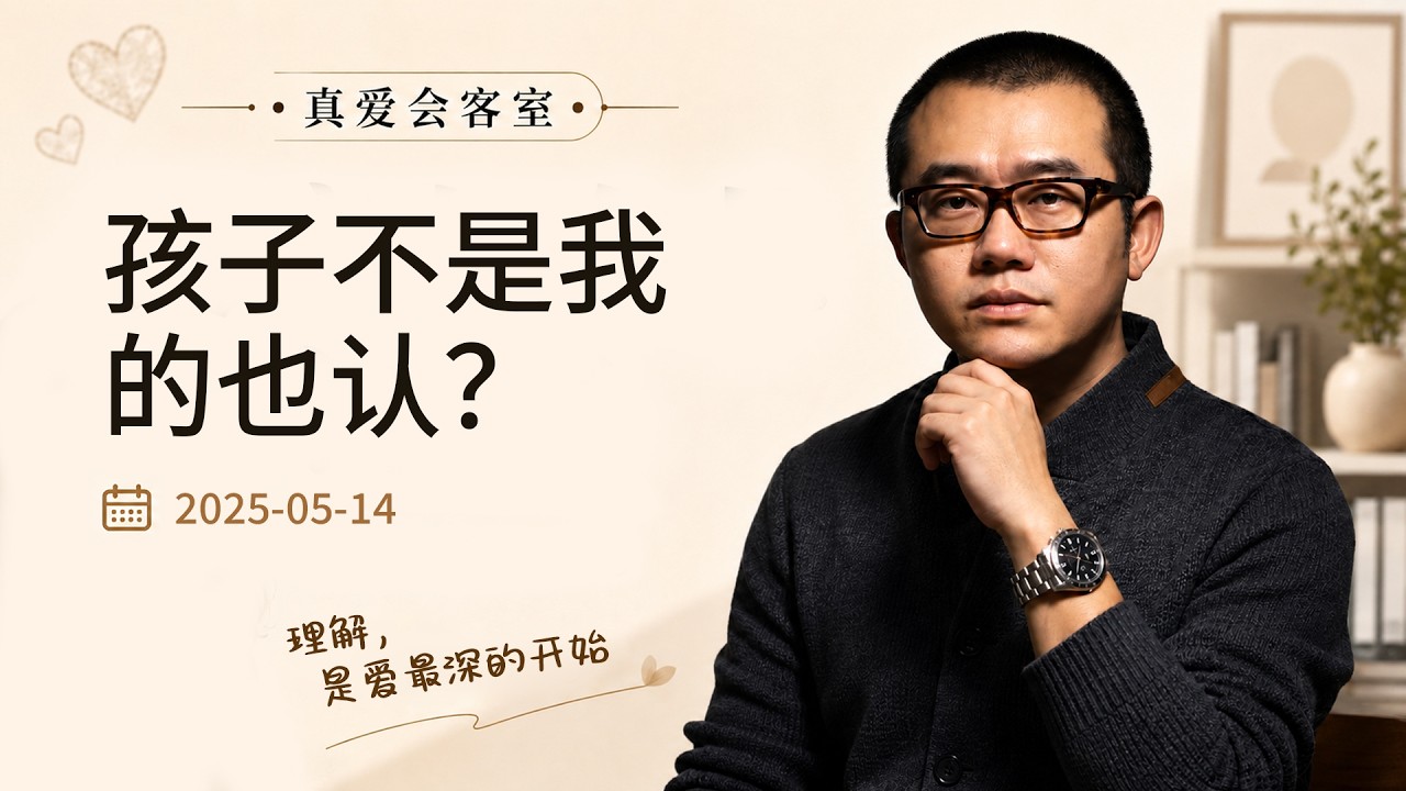 孩子不是我的，我还要不要继续这个家？“花80万帮别人养孩子，你图什么？” 涂磊一语惊醒梦中人 | 真爱会客室