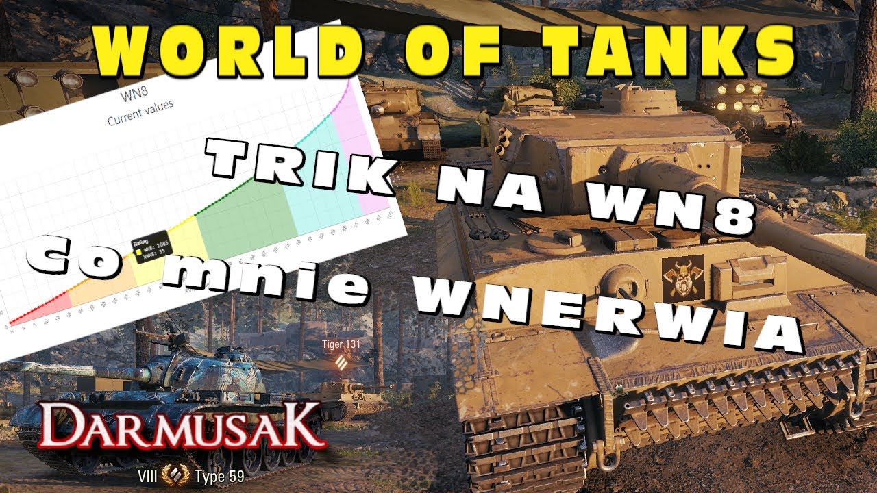 World of Tanks - trik na WN8 i inne przemyślenia