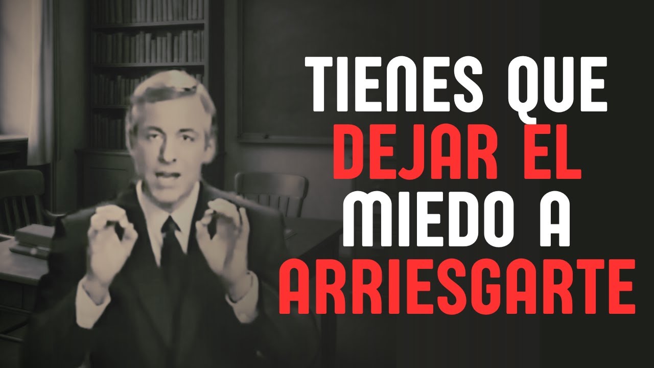 Deja el miedo a arriesgarte o pasarás la vida viendo cómo otros viven lo que tú querías  Brian Tracy