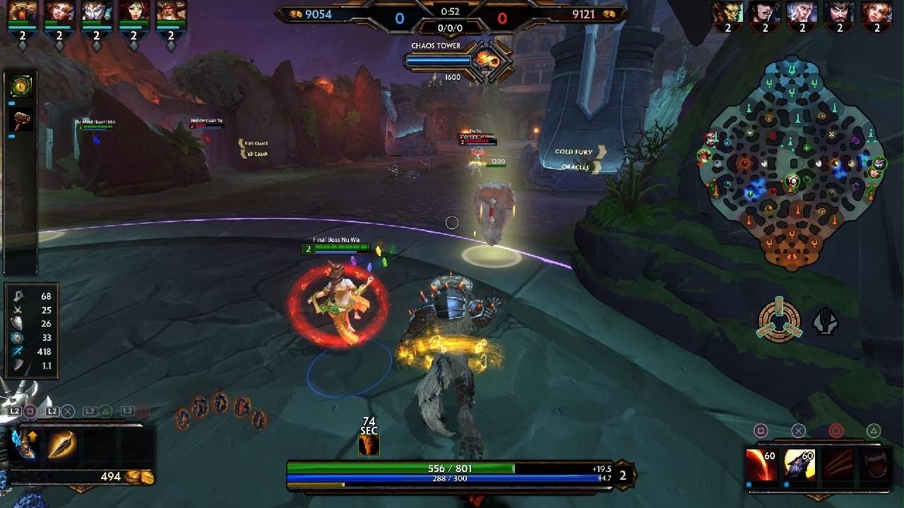 SMITE  1 partita su conquest con fenrir