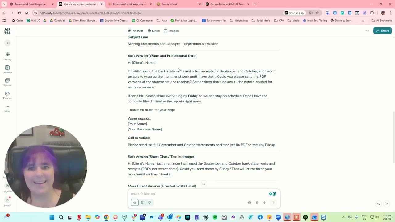 AI in Action: Transforming Brain Dumps into Polished Emails (ChatGPT, Perplexity, Sintra.ai, Claude)