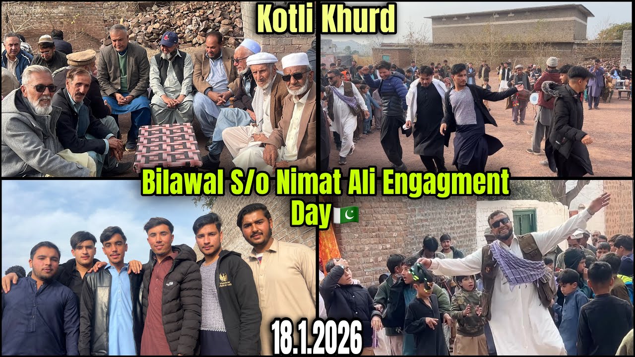Bilawal S/o Nimat Ali Engagment Day🇵🇰|| Kotli Khurd 18.1.2026