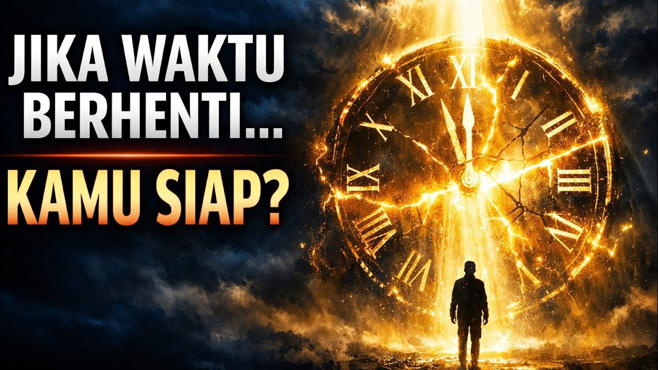⬛ JIKA WAKTU BERHENTI… KAMU SIAP? | RENUNGAN TENTANG HIDUP & AKHIR ⬛
