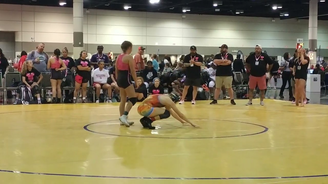 AAU Wrestling 2023 Scholastic Disney Duals / Day 2, Match 2 110