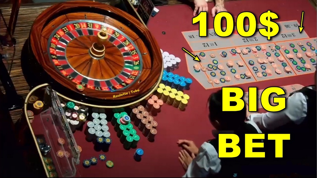 Live Roulette watch bigg bet jeton 100$ Full Table Bet High Risk  ✔️ 2026-10-06