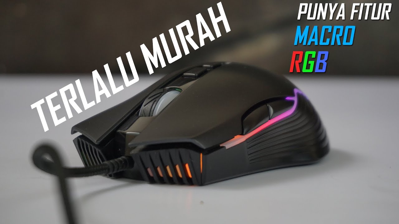 MOUSE GAMING 100 RIBUAN FITUR MELIMPAH ~ REXUS XIERRA X12