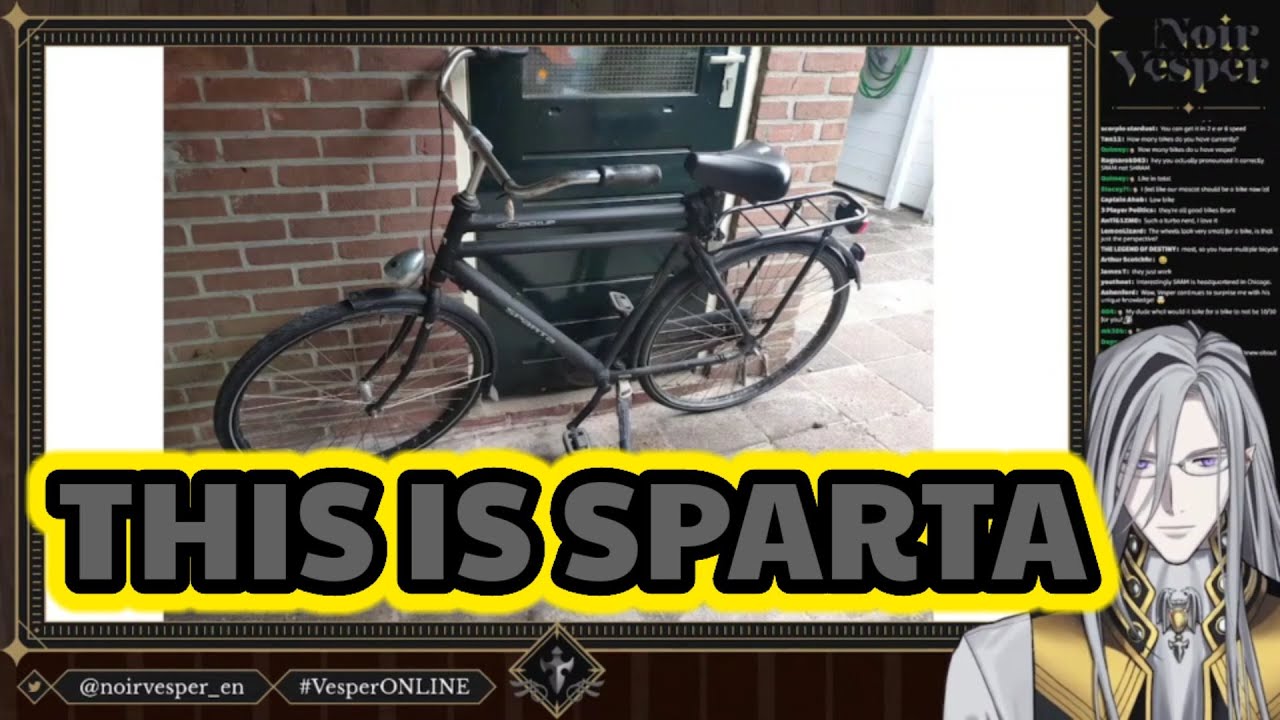 Vesper fascinated by this chad bike [Holostars Tempus Clips]