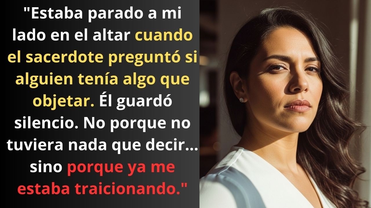 Mi compadre estuvo parado a mi lado en el altar… y llevaba 3 años siendo el AMANTE de mi ESPOSA