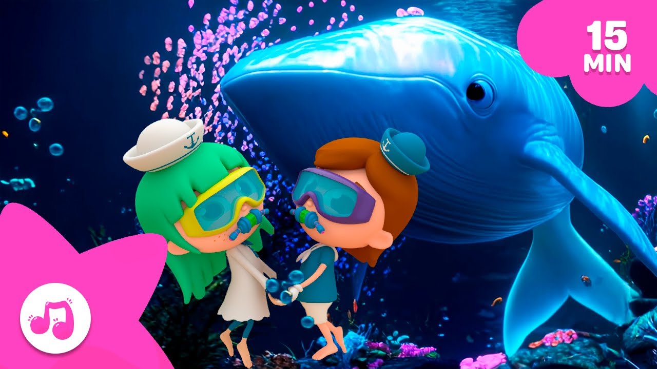 Aventuras Bajo el Mar 🌊⚓Canciones Infantiles Marinas [15 min] | Paco el Marinero