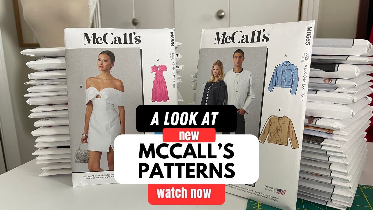 SNEAK PEEK! New Spring McCall's patterns!