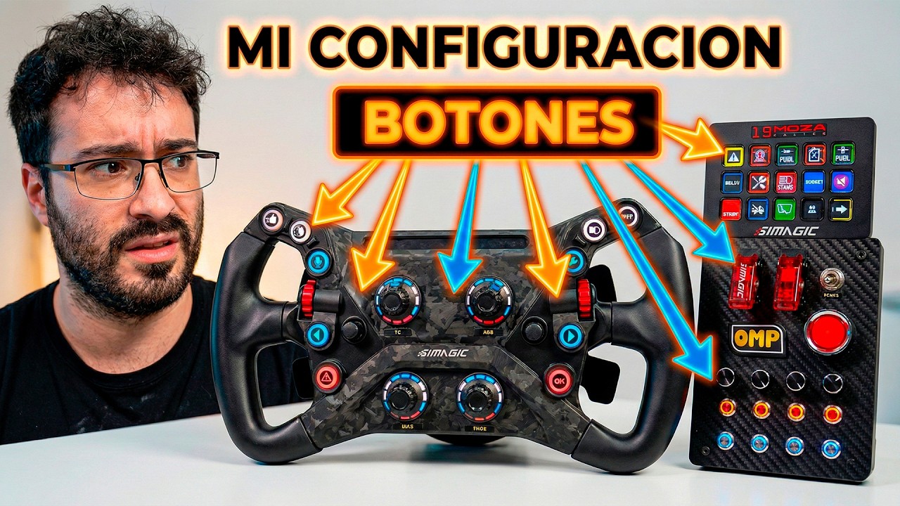 Esta es la MEJOR configuración de BOTONES para iRacing 🤫
