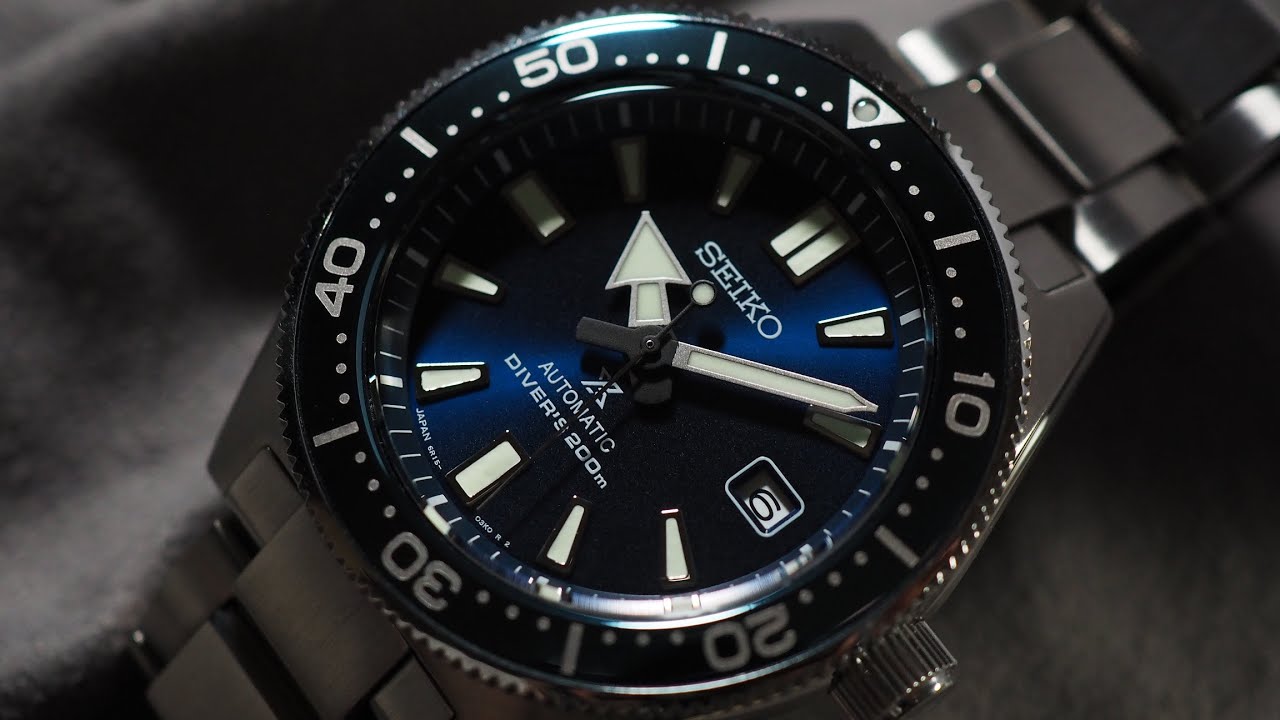 SEIKO SBDC053 Dive Watch with SBDC051 Stainless Steel Bracelet