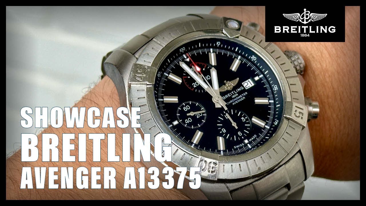 Showcasing The Breitling Chronometer Avenger A13375