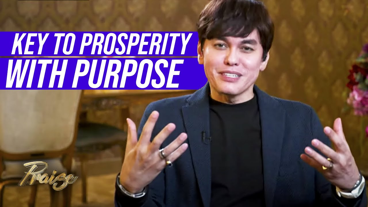 Joseph Prince: Meditate on God's Word for Prosperity with Purpose | Praise on TBN