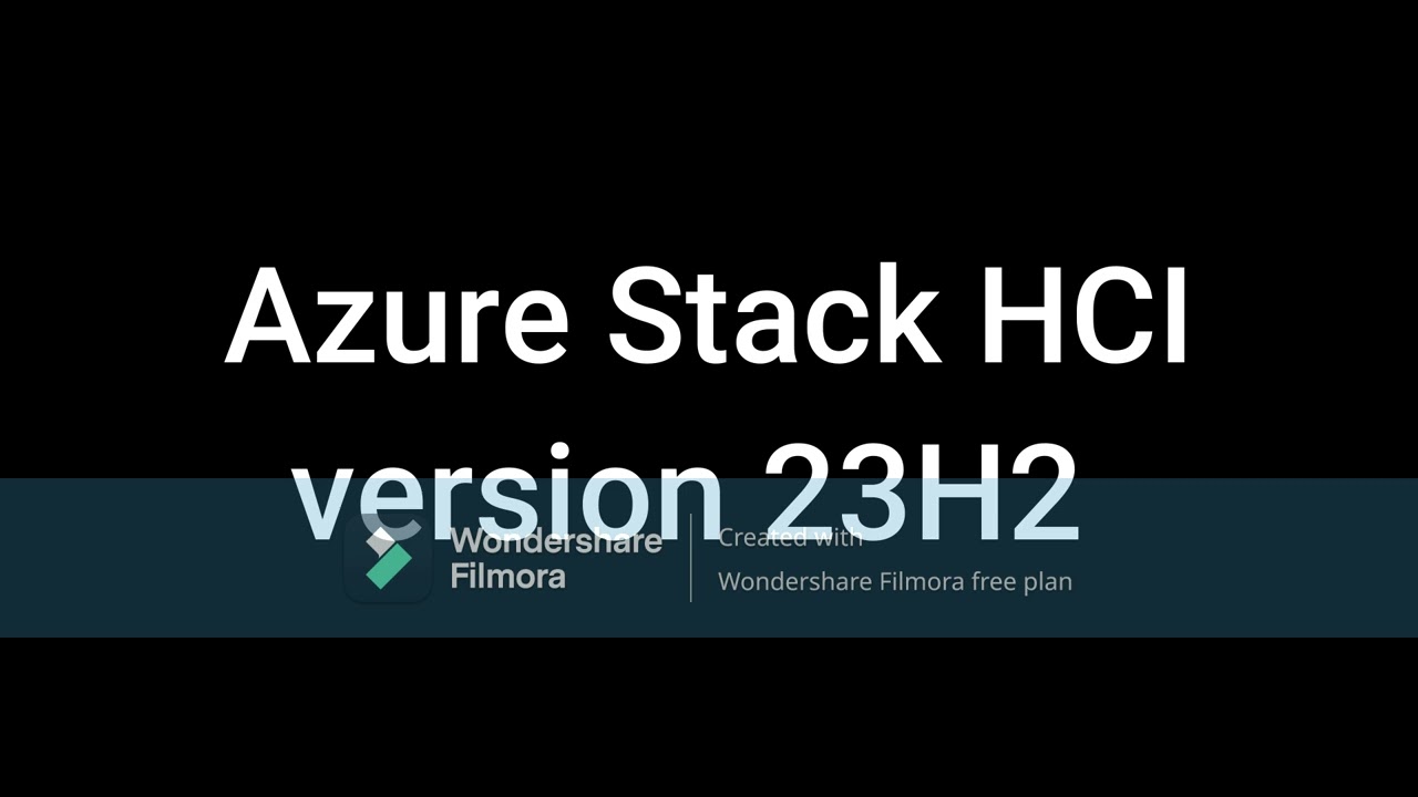 Azure Stack HCI, version 21H2-24H2 Desktop & Sounds