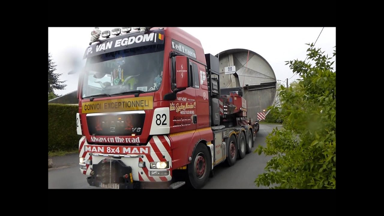 Convoi très exceptionnel à Rocroi
