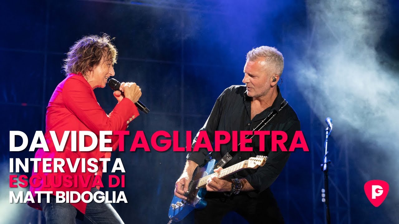 Intervista a Davide Tagliapietra, chitarrista di Gianna Nannini (Matt Bidoglia per PlanetGuitar.it)