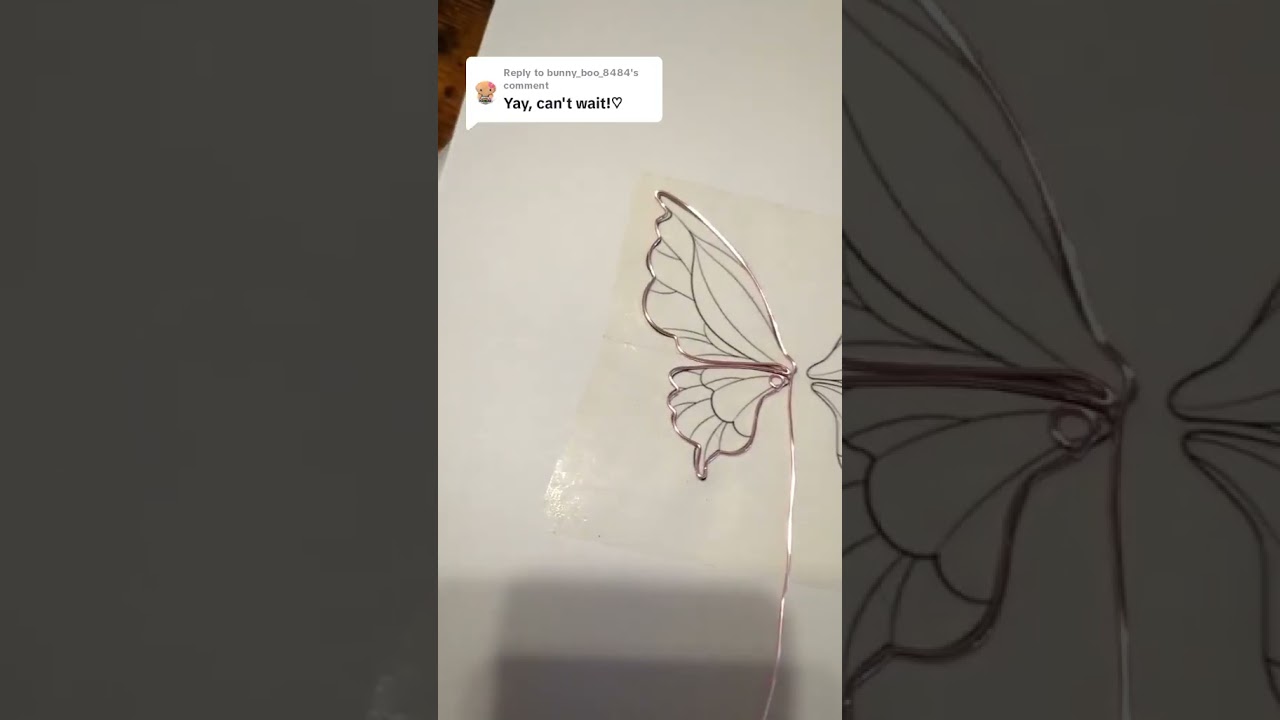 Making Resin Butterfly wings for a wand: Part 1