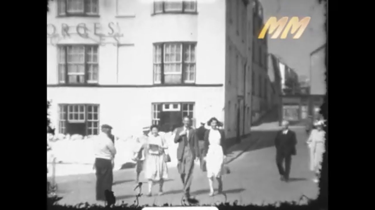 Ilfracombe North Devon and a trip to Lundy Island 1948 old cine film
