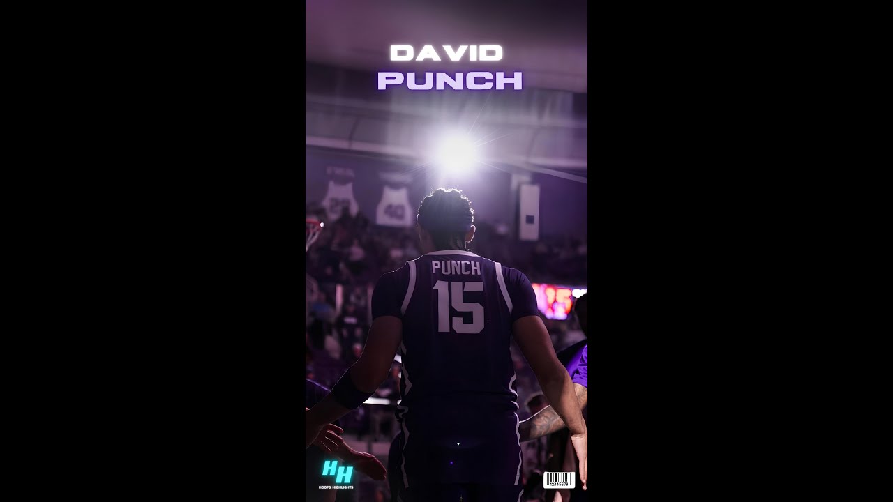 David Punch Highlights 2024/25 || NCAA D1 - Big 12 Conference || TCU Horned Frogs 💥🏀