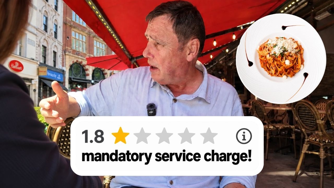 London's Worst Restaurant? I Argue With Staff Over Service Charge!