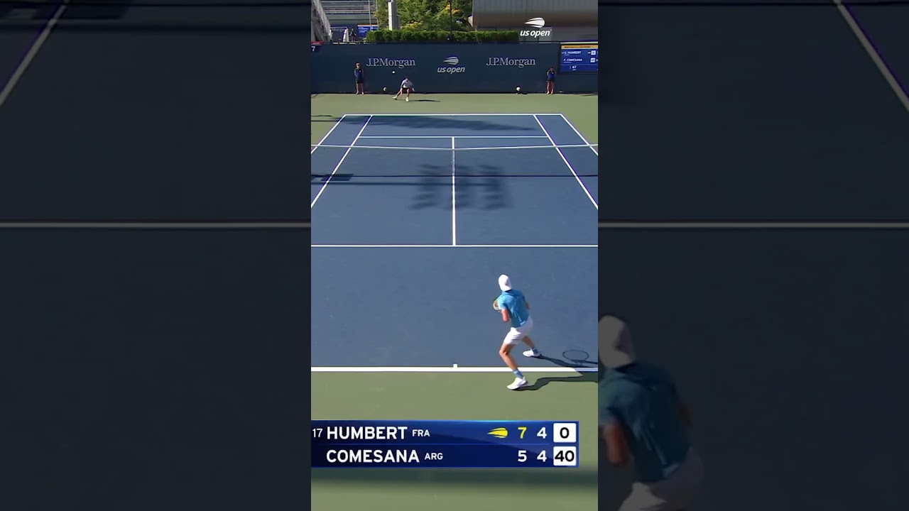 Francisco Comesa&ntilde;a wins an insane point against Humbert! 🤯 #atptennis #tennis #comesa&ntilde;a # humbert