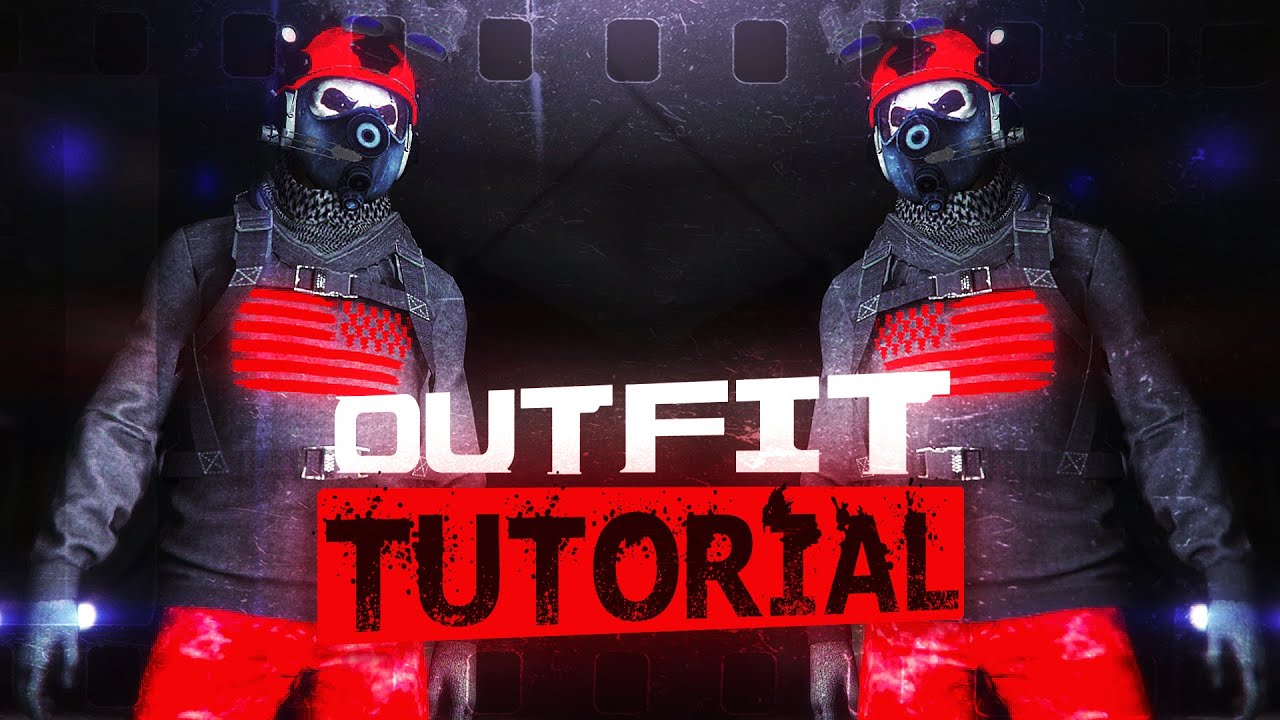 GTA 5 ONLINE - RED USA FREEMODE OUTFIT TUTORIAL! *1.46*