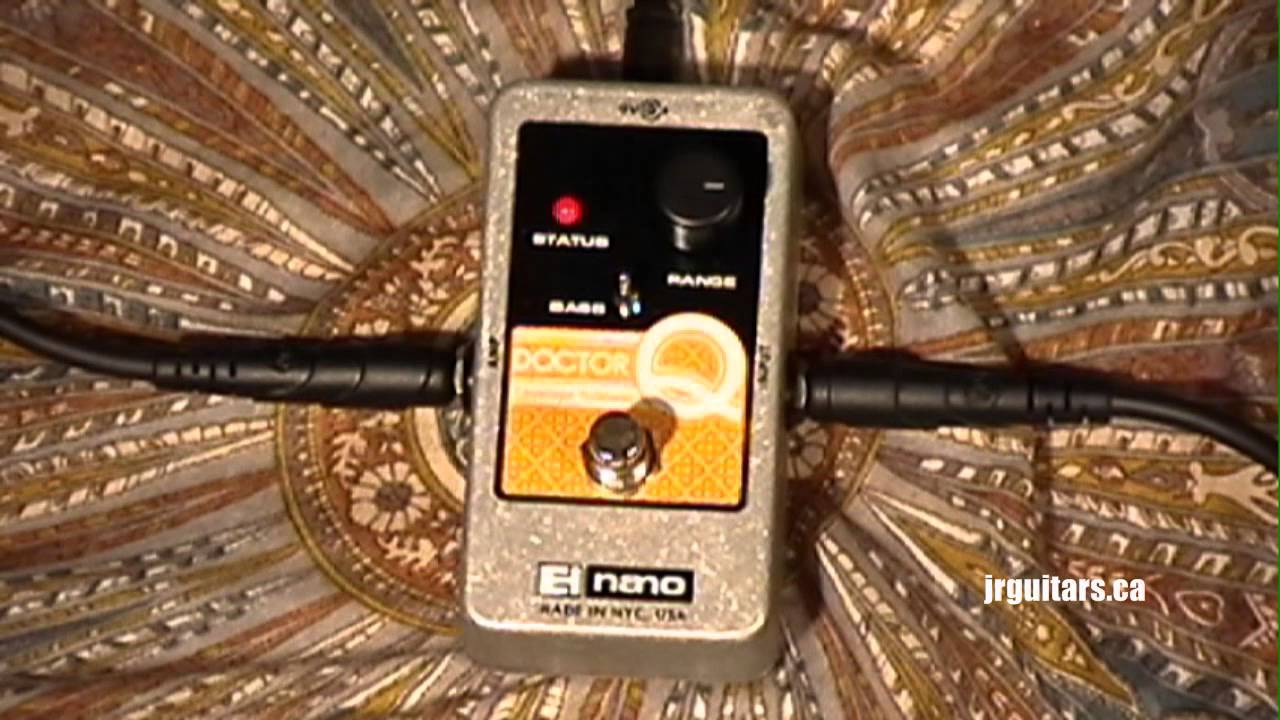 EHX Doctor Q Nano Pedal Demo - Guitar - Envelope Follower