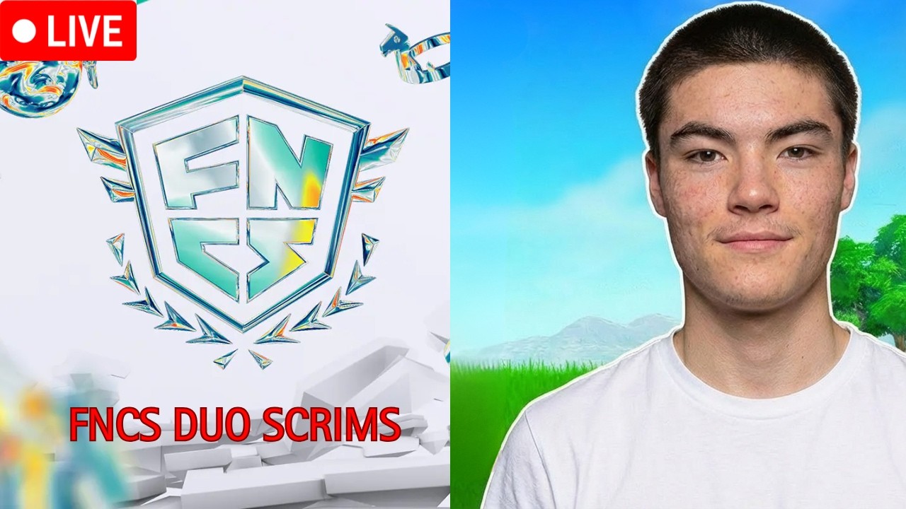LIVE 🔴PLAYING DUO FNCS SCRIMS