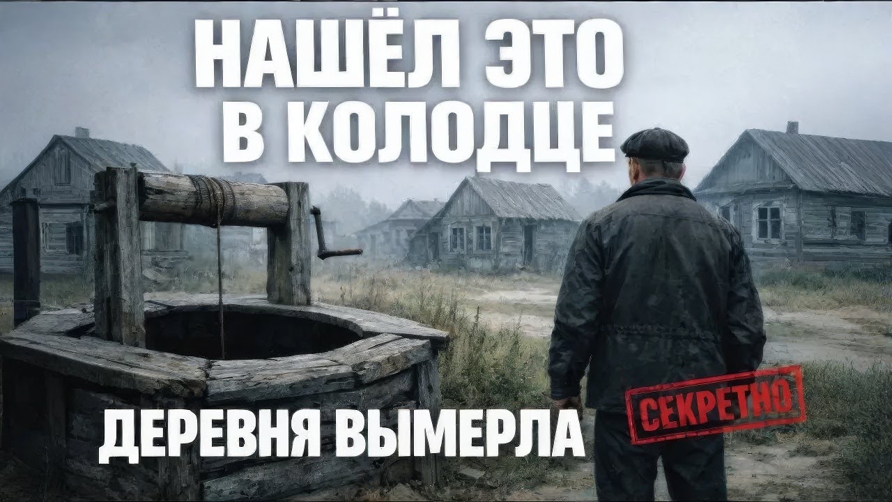 Гидрогеолог нашёл это в колодце — деревня вымерла