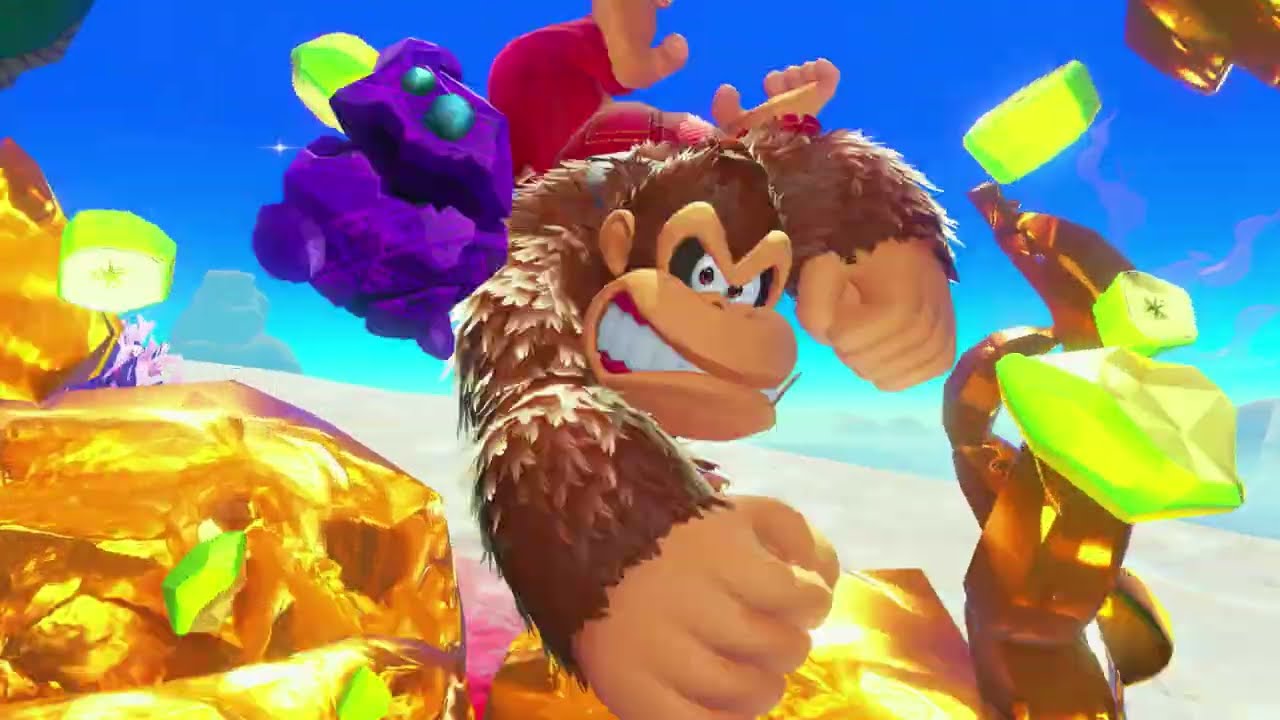My first time recording Donkey Kong Bananza!