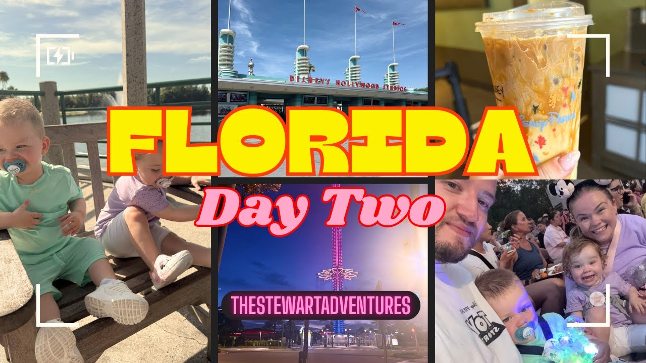 Walt Disney World Day 2 | Breakfast at Celebration | Hollywood Studios | Fantasmic Fireworks