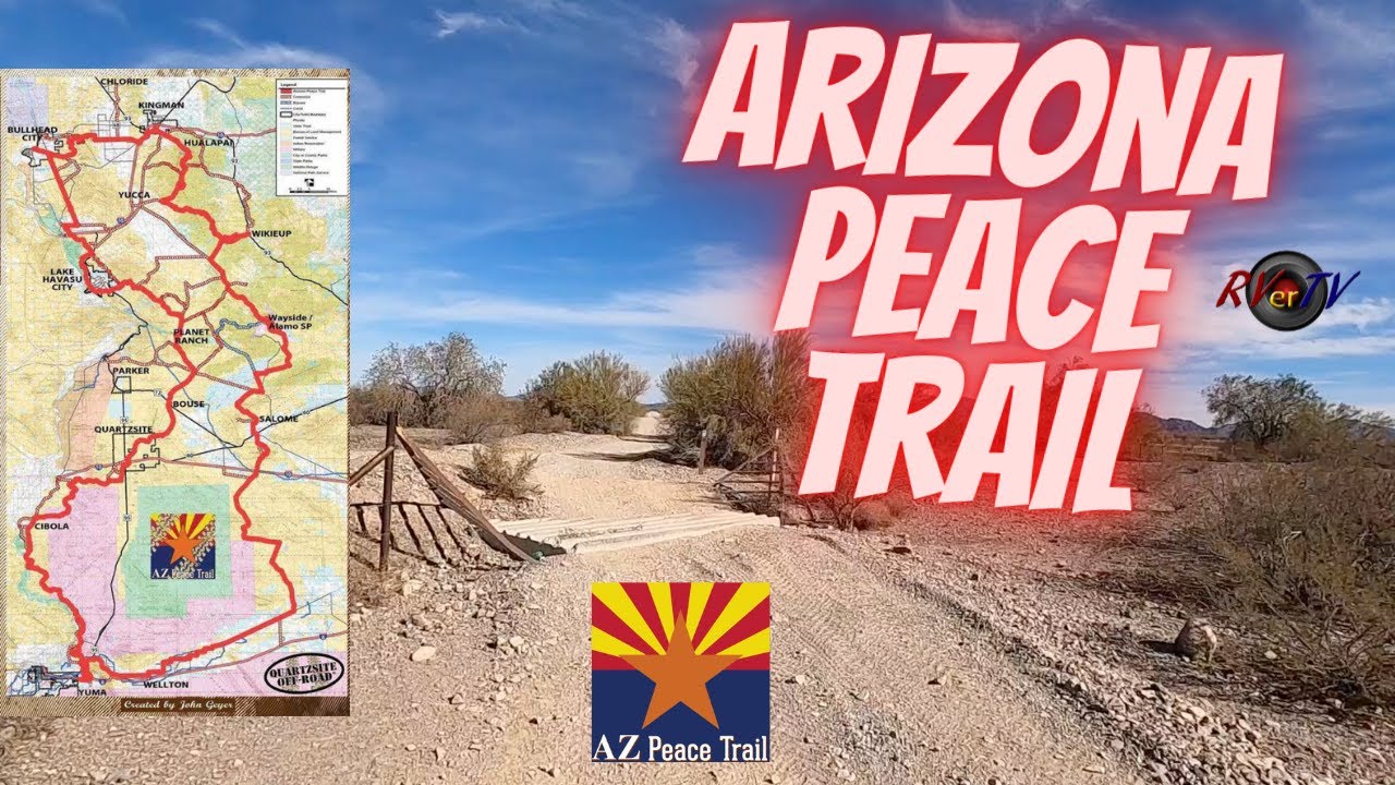 Off-Road Arizona Peace Trail In Quartzsite