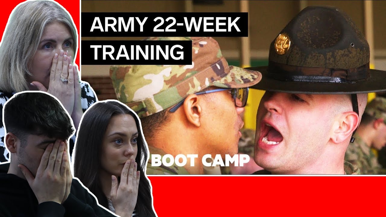 BRITISH FAMILY REACTS | What Army Recruits Go Through At Boot Camp!
