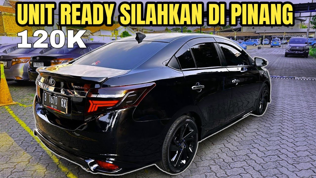 UNIT🔴READY VIOS LIMO GEN 3 2015 ‼️warna black metalic sudah full upgrade🔥🏆👍💪🤩🤙