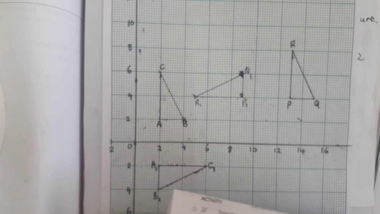 ROTATION, how to find centre, angle and direction